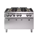 R70/120CFGG 6 Burner Gas Cooker With Oven