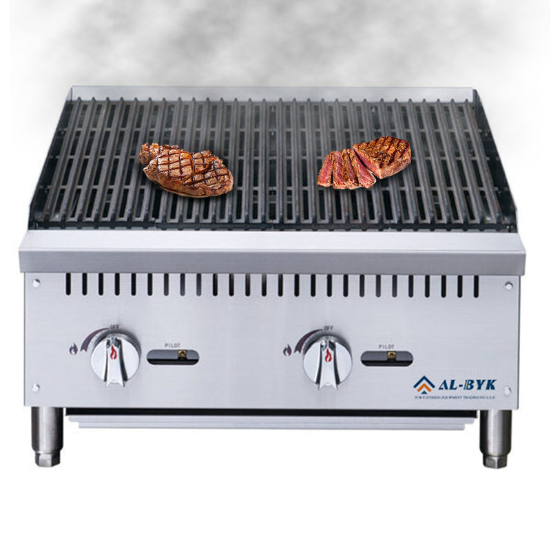 GAS CHAR ROCK GRILL