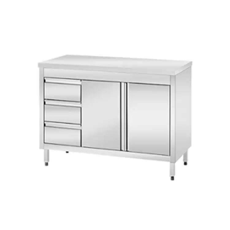 Base Cabinet 3 Vertical Drawers