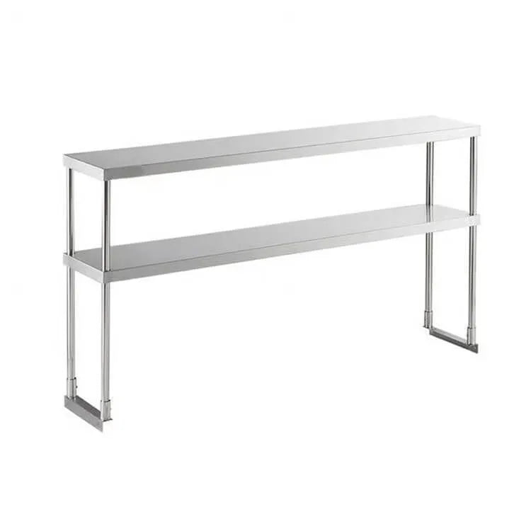 Double Over Shelf – Stainless Steel