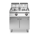 R70-80FRGV-2V17-P Gas fryer, 2 tanks 17+17 litres