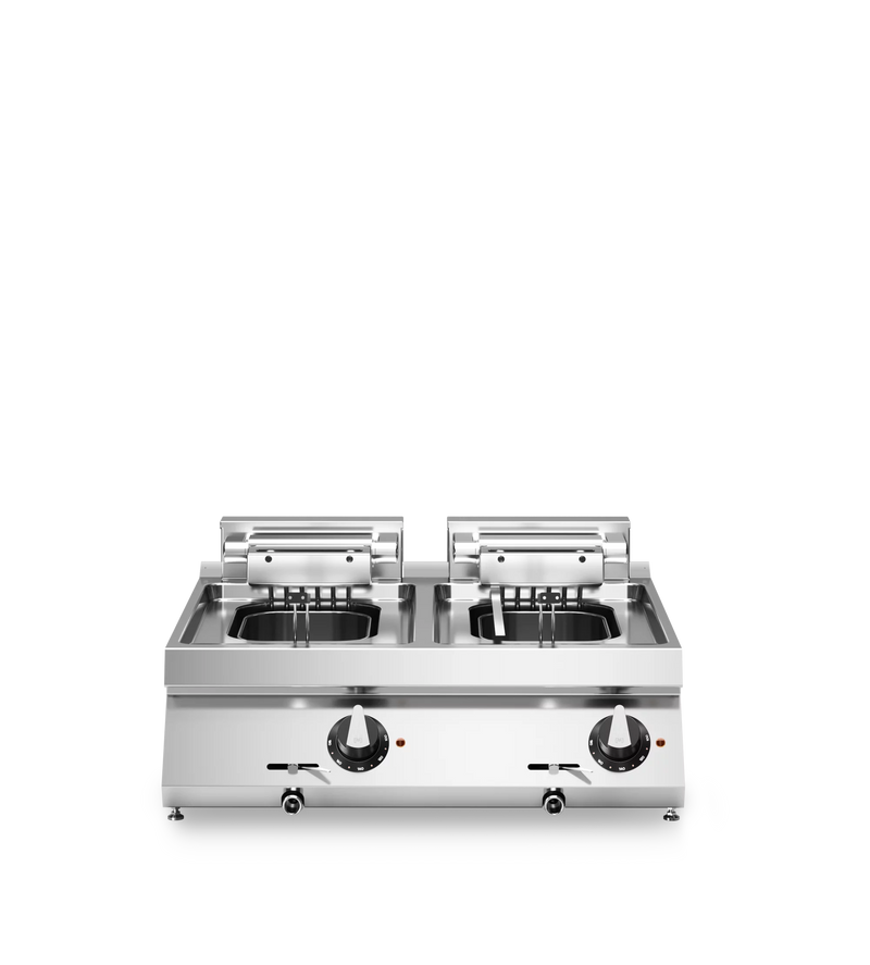 R70-80FRES-2V10-T Electric fryer, 2 tanks 10+10 litres
