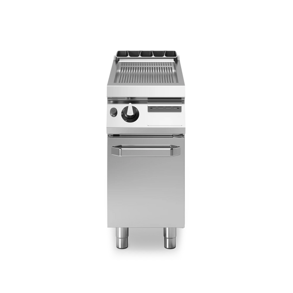 R70-40FTG-R-P Gas fry top, ribbed mild steel plate