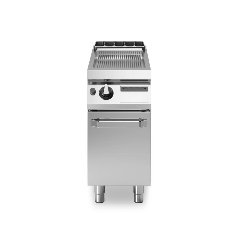 R70-40FTG-R-P Gas fry top, ribbed mild steel plate