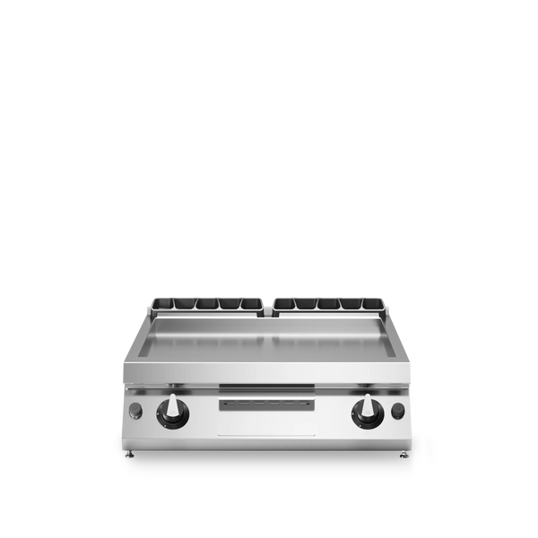 R70-80FTG-L-T Gas fry top, smooth mild steel plate