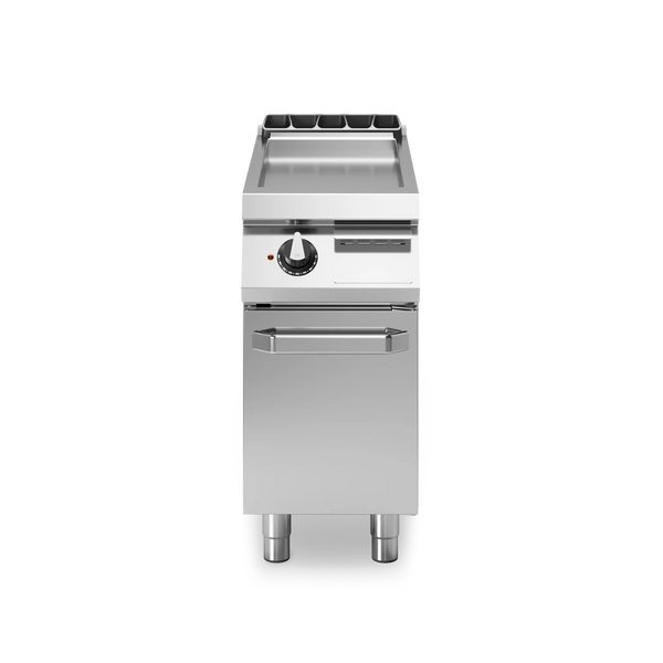R90/40FTE/L/P Electric fry top, smooth mild steel plate