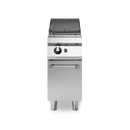 R70-40GRLG-P Lava stone grill, 1 cast iron cooking zone