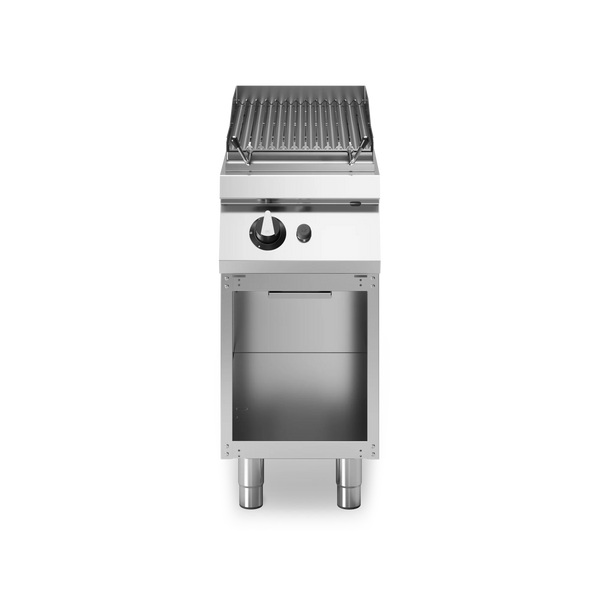 R70-40GRLI-A Lava stone grill, 1 stainless steel cooking zone