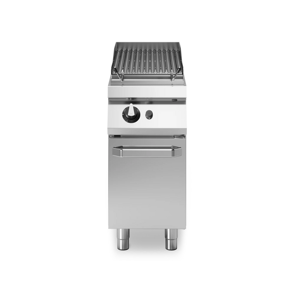 R70-40GRLI-P Lava stone grill, 1 stainless steel cooking zone