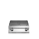 R70-80GRLI-T Lava stone grill, 2 stainless steel cooking zones