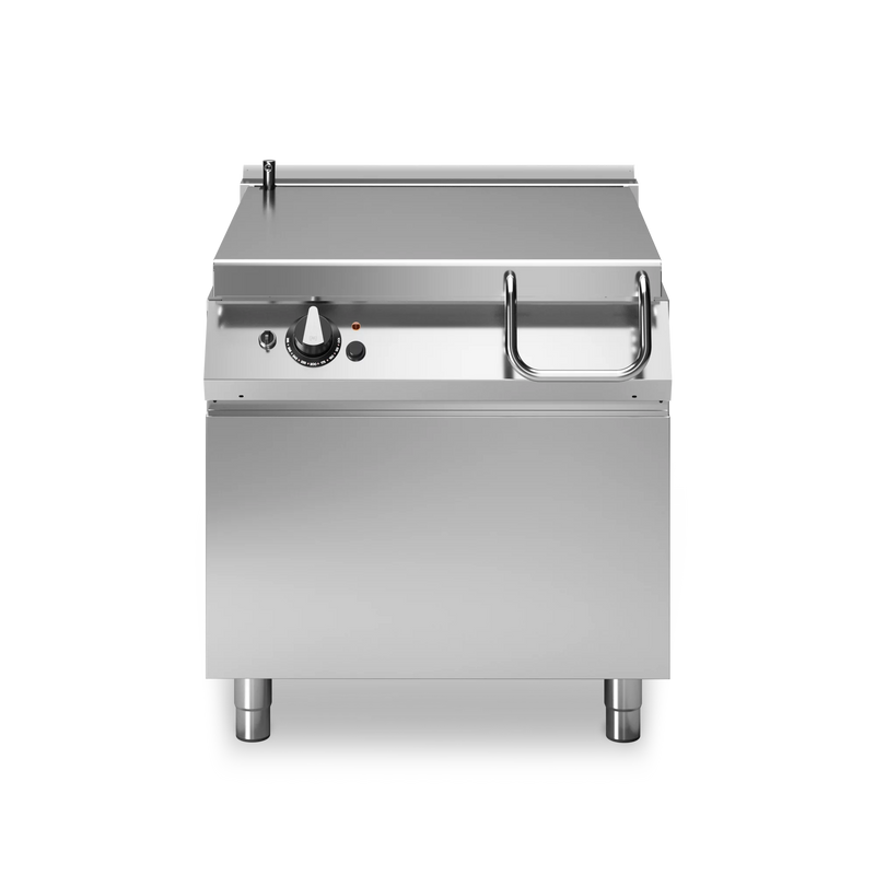 Electric tilting brazier, 60 litre stainless steel tank, motorised tilting