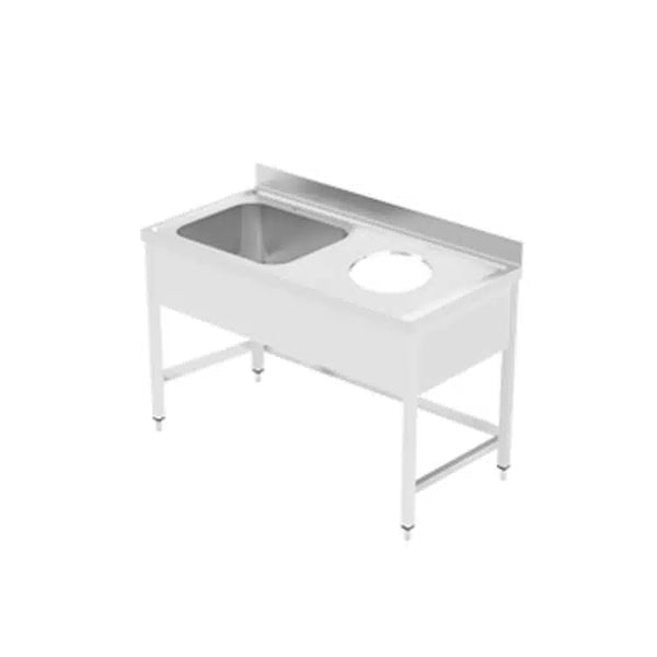 Sink Work Table With Hole