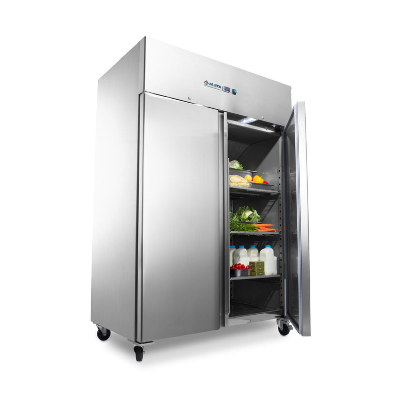 Double Door Upright Refrigerator