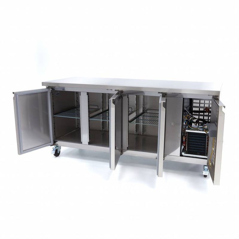 Three Door Worktop Freezer