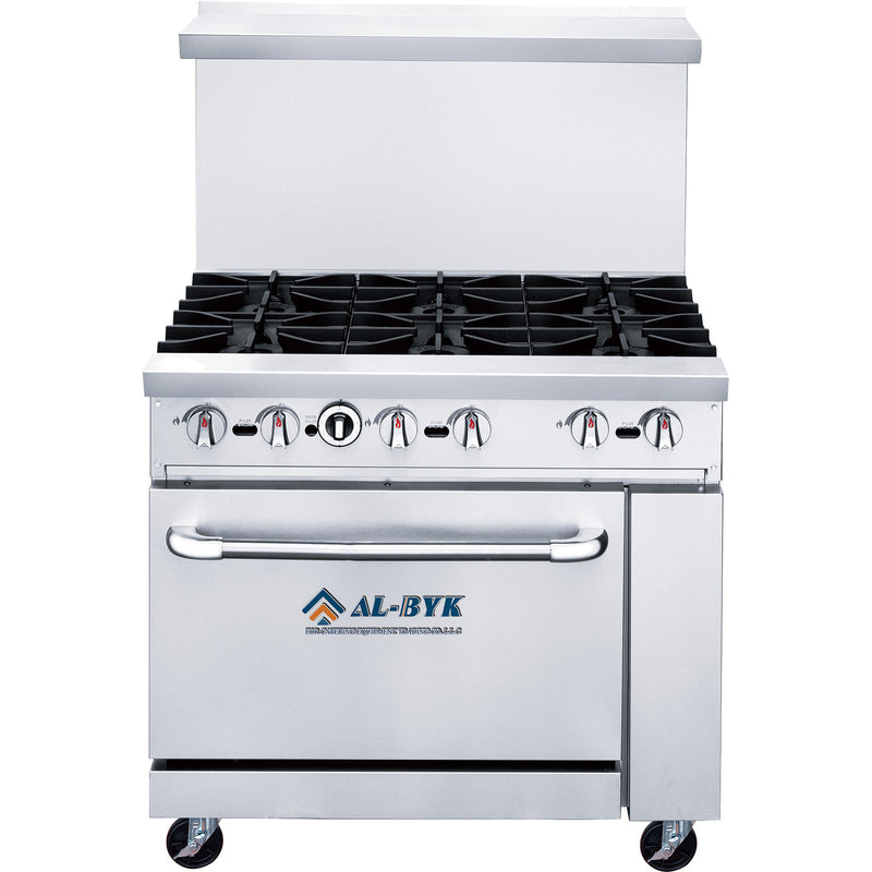 6 Range Gas Cooker with Oven